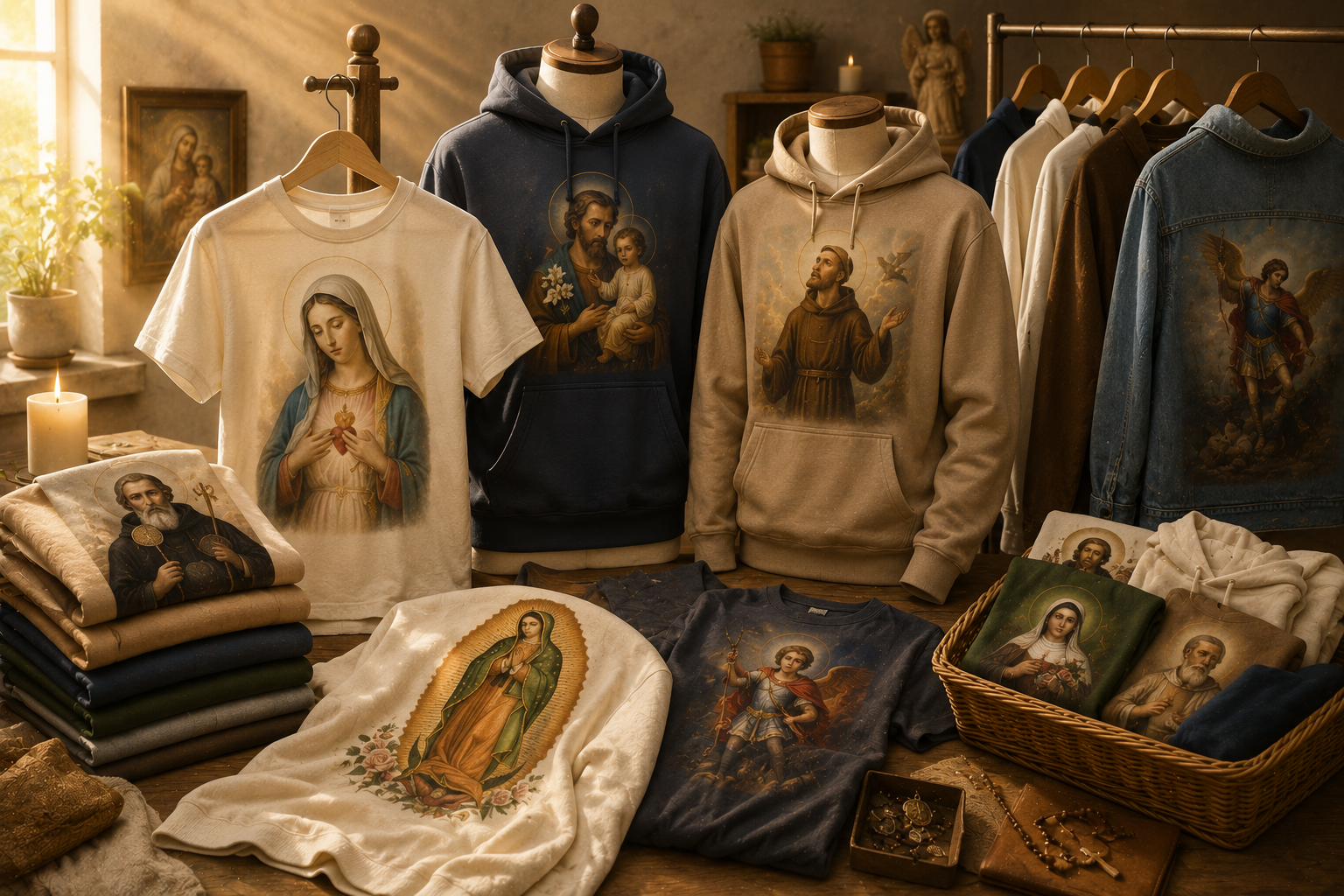 Prendas de vestir con diseños exclusivos