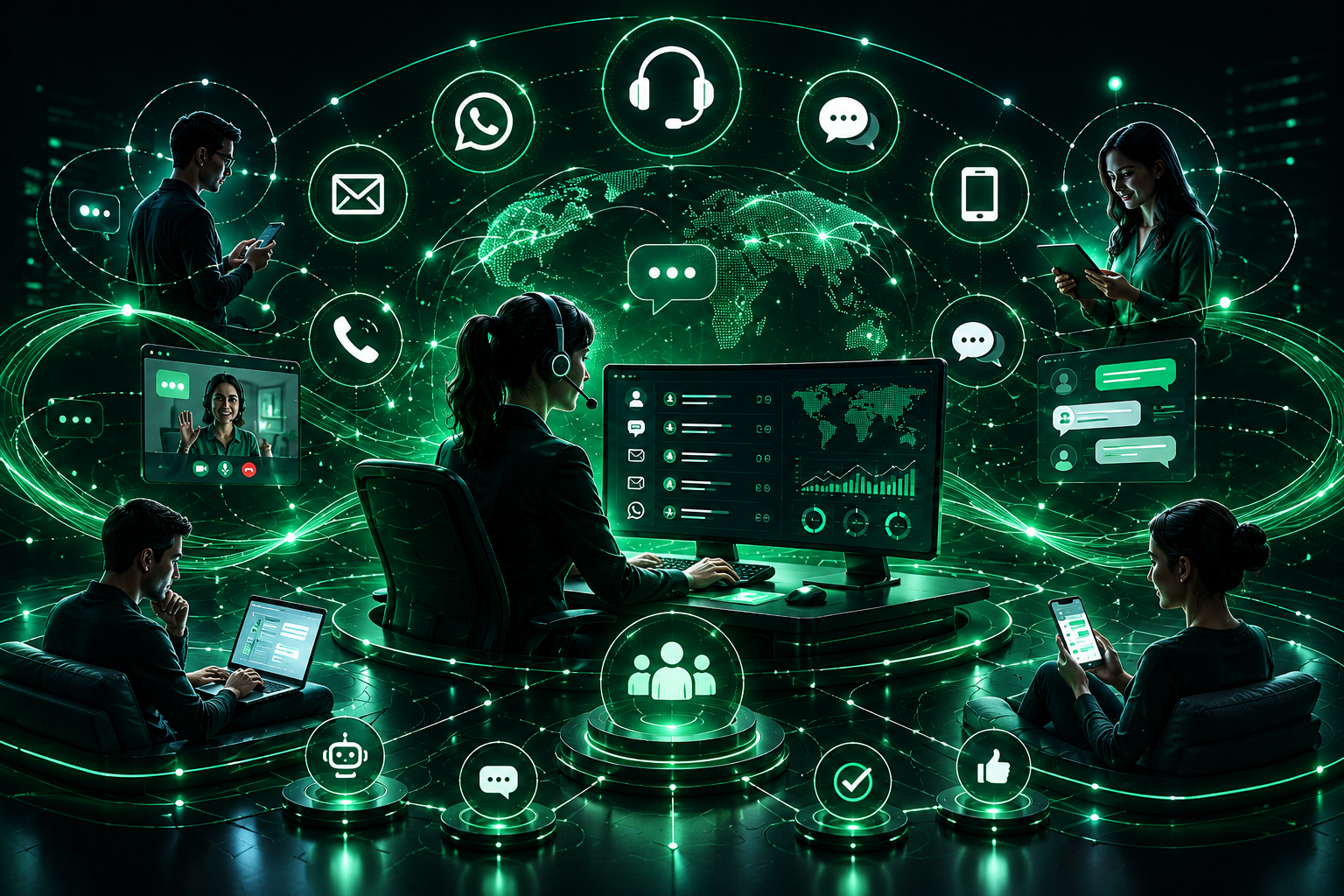 Atención digital omnicanal