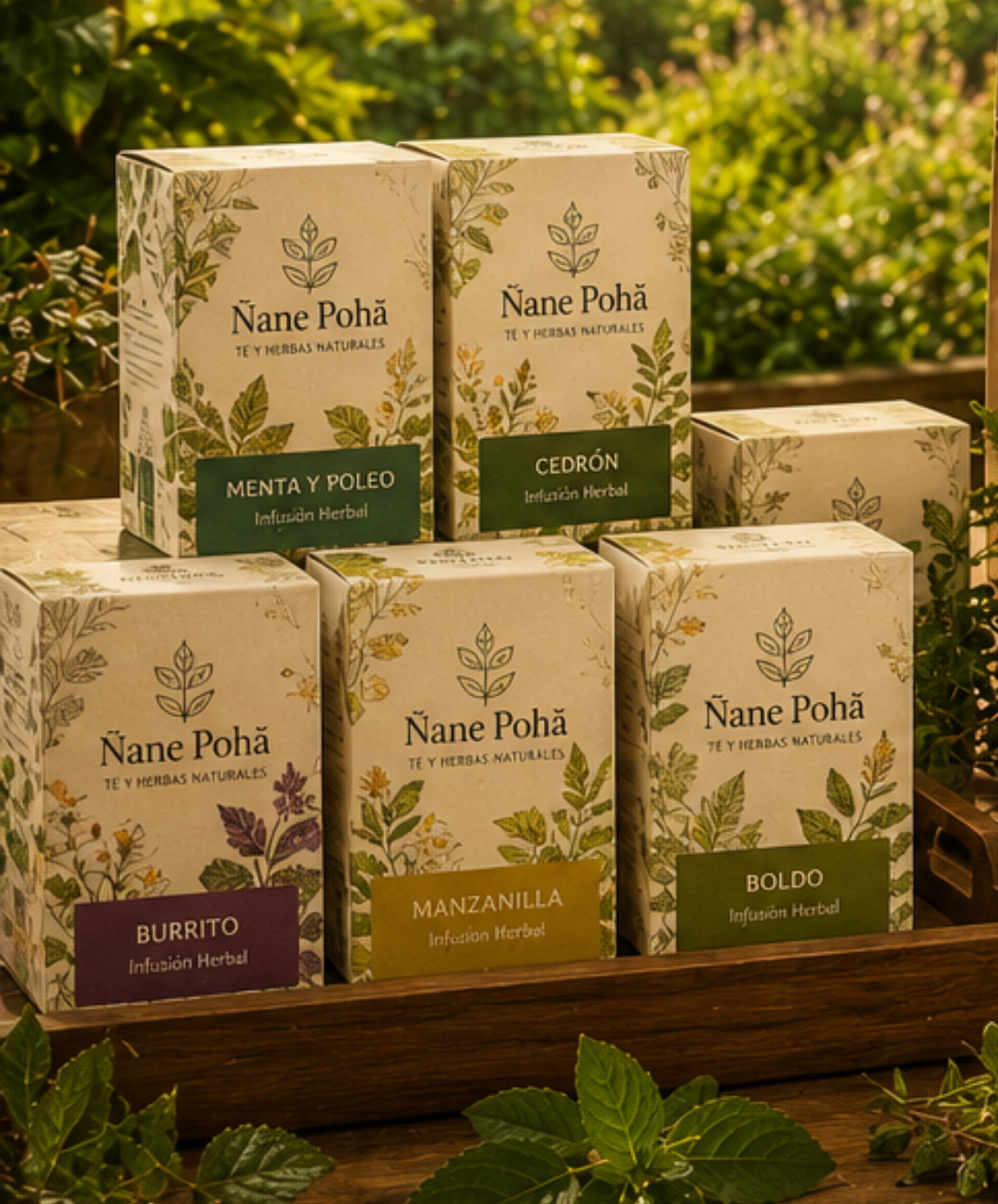 Cajas de té personalizadas