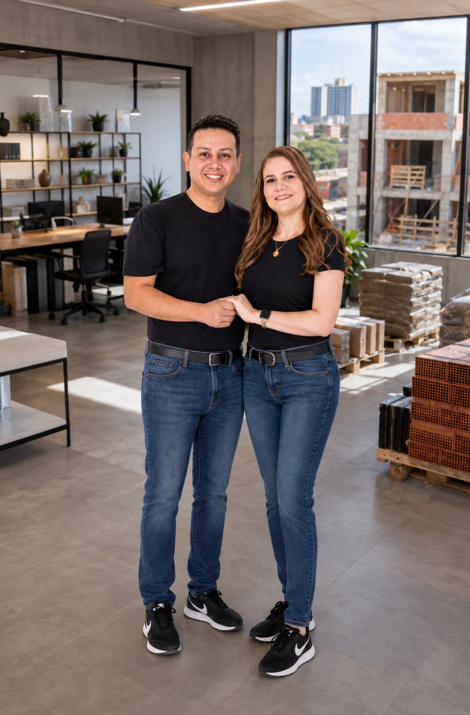 Oscar Caballero y Matilde González, MG Servicios